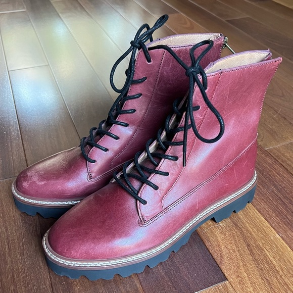 Madewell Citywalk Lugsole Lace-Up Boot - Picture 1 of 8